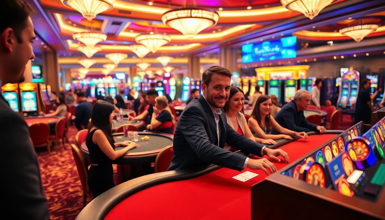 Jouez à des jeux passionnants dans un casino francais en ligne rempli d'énergie et d'excitation.