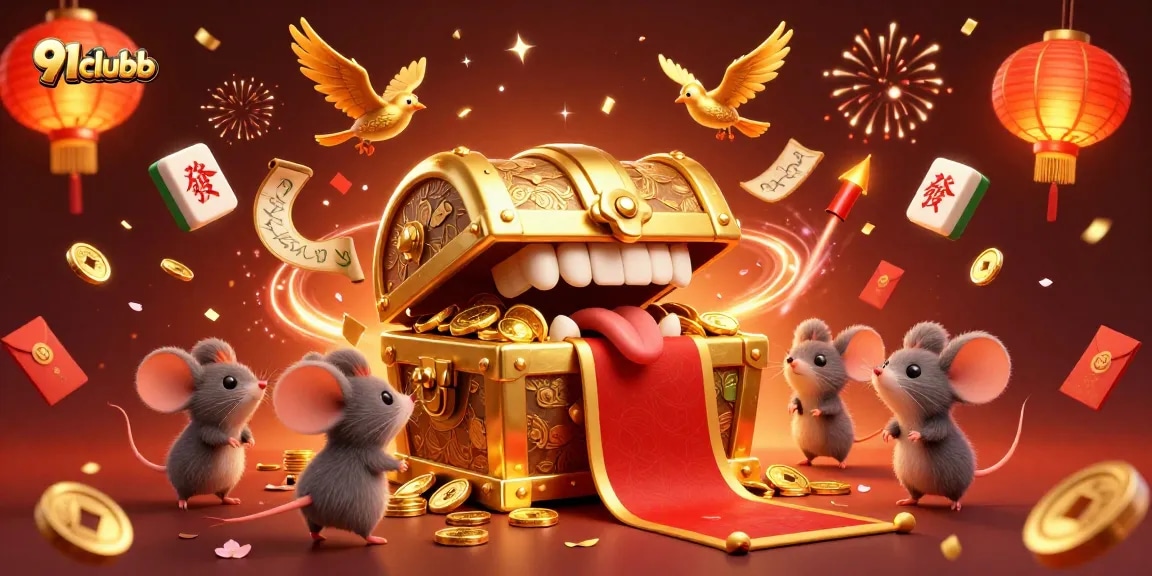 Explore exciting winning opportunities with 91clubb's interactive and engaging casino illustration.