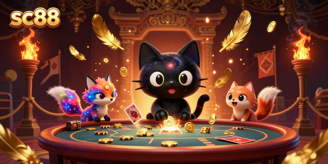 Experience sc88's thrilling casino action with a cosmic theme featuring vibrant characters and dynamic elements.