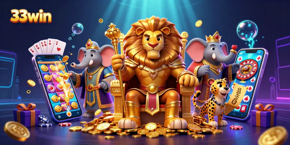 Experience thrilling gambling at 33win with epic gaming adventures and vibrant graphics.