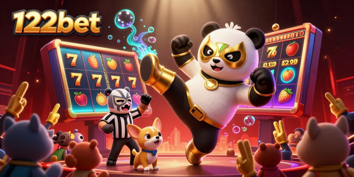 Experimente a ação no 122bet com uma cena vibrante de cassino em 3D, apresentando jogos emocionantes, personagens incríveis e uma energia dinâmica.