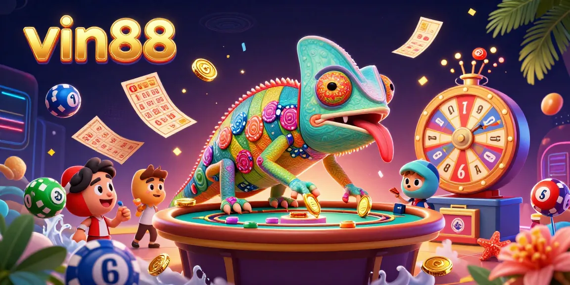 Experience exhilarating gaming thrills at vin88 with dynamic casino elements and vibrant energy.