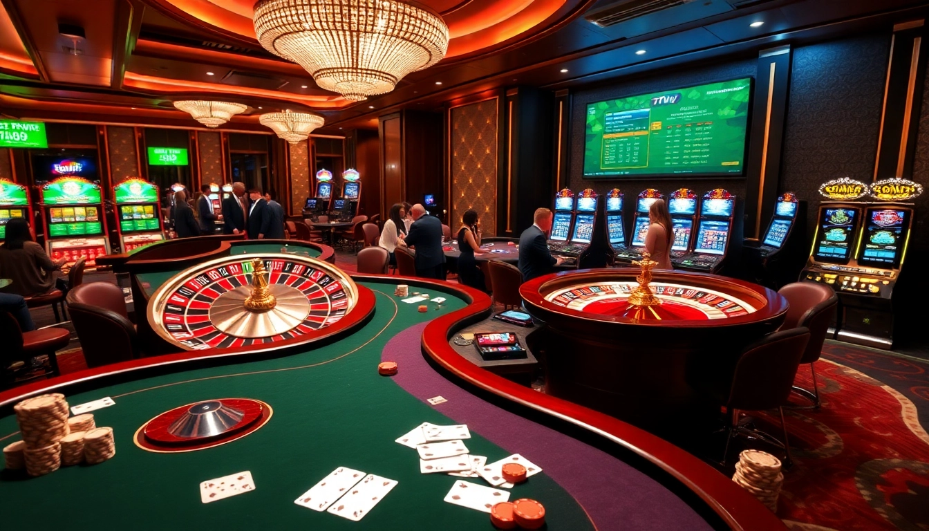 Experience the excitement of 777vip with vibrant table games, live roulette, and modern slot machines.