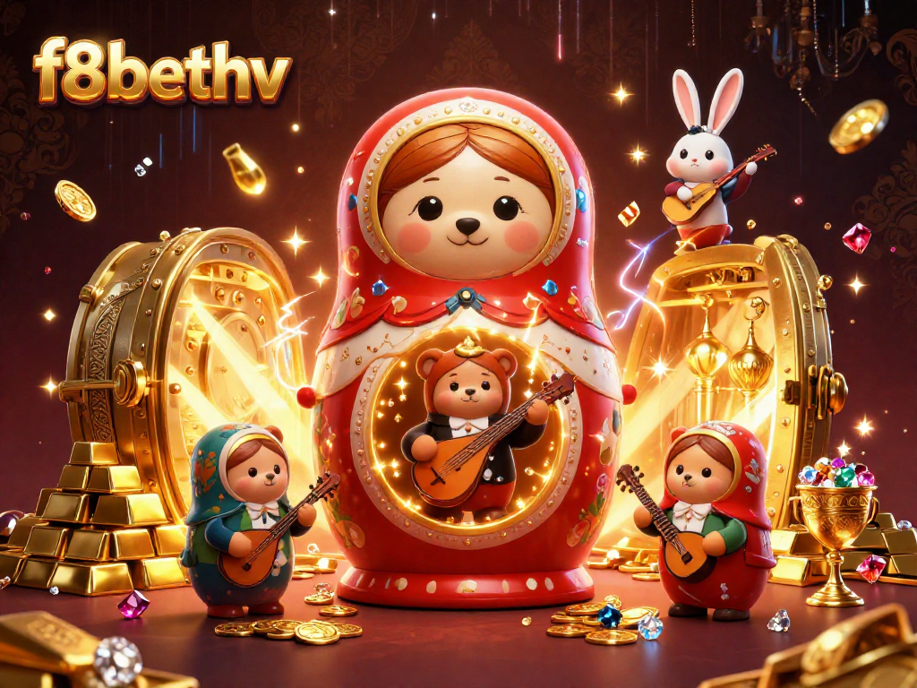 Engage with f8bethv's thrilling casino experience featuring vibrant characters and dynamic imagery.