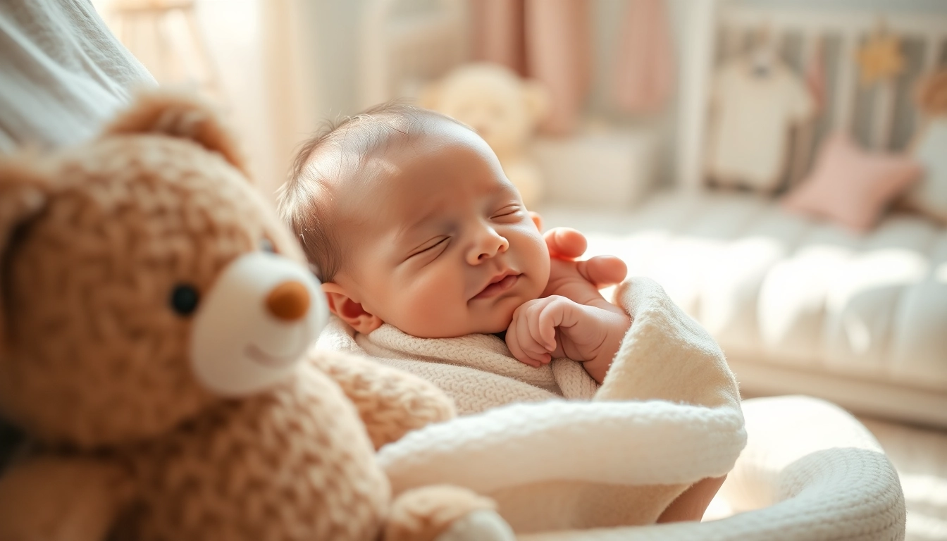 Captivating babyfotografie showcasing a newborn cradled by a parent in a cozy nursery setting.