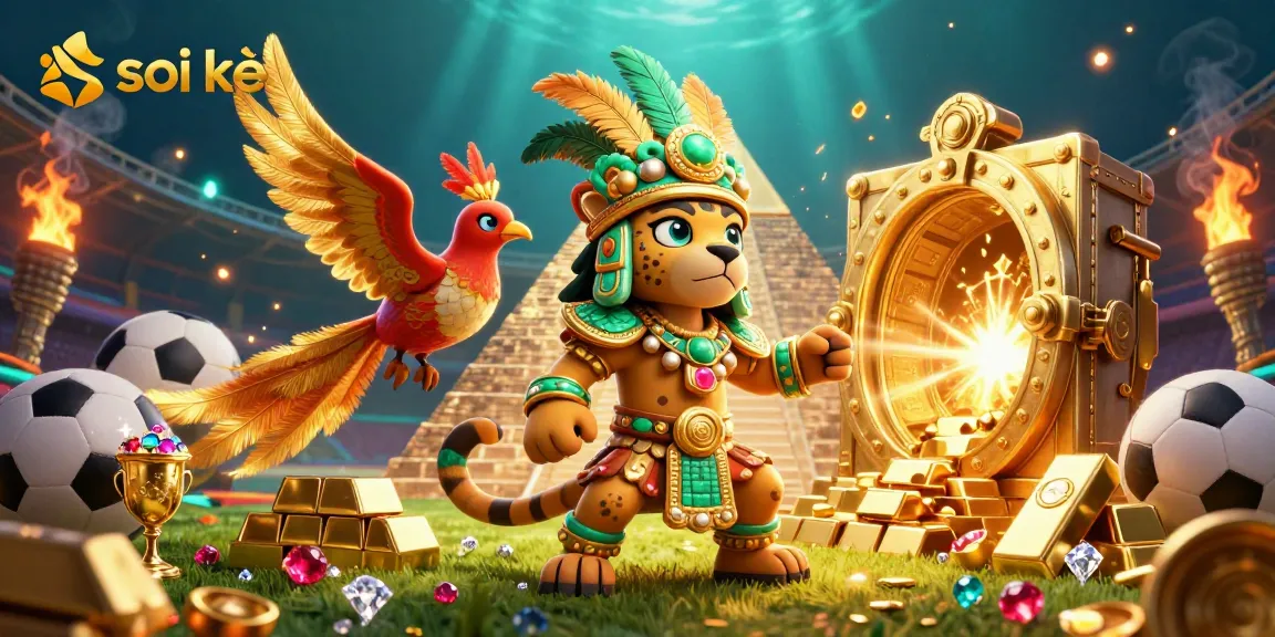 Bet on soi kèo with exciting sports betting action featuring dynamic scenes and rich illustrations.
