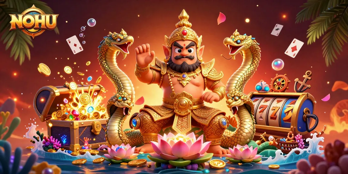 Engage in exciting NOHU slot games with vibrant visuals and dynamic gaming elements.