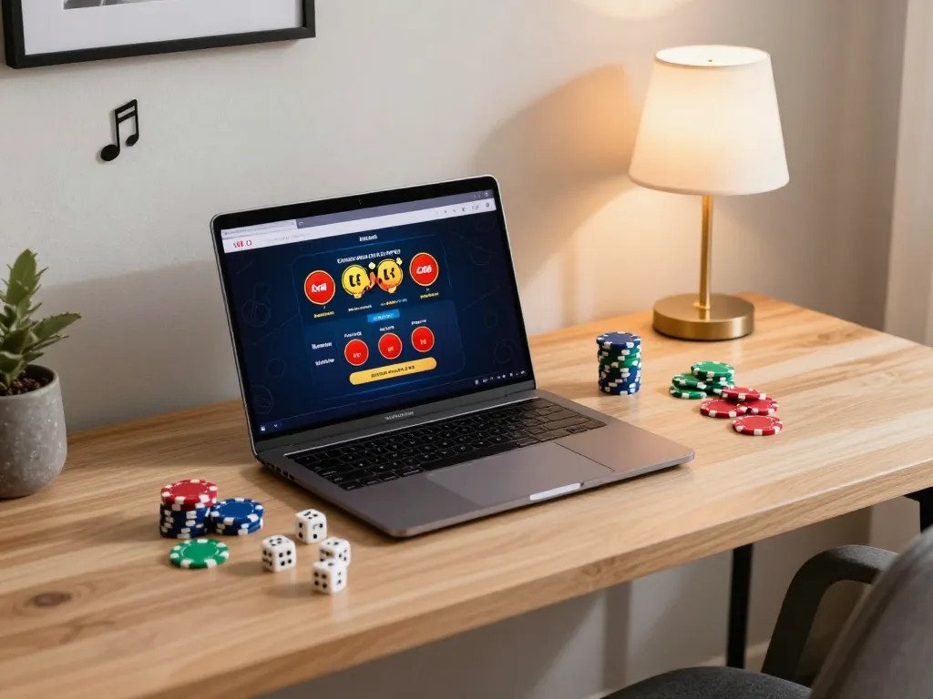 Engaging setup for online gaming featuring lc88 com interface and strategic gaming elements