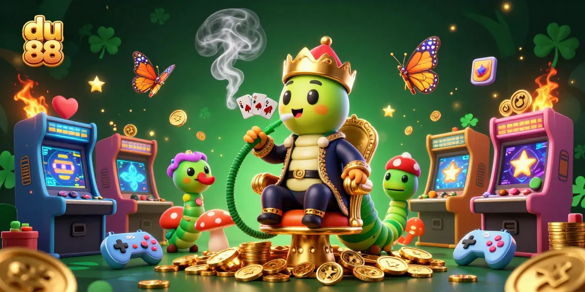 Engage with du 88 through this vibrant casino-themed illustration showcasing unique gaming elements.