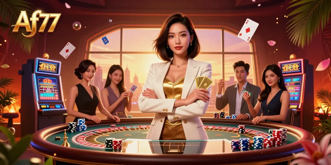 Experience thrilling gameplay at Af77 while winning with engaging casino elements in a vibrant atmosphere