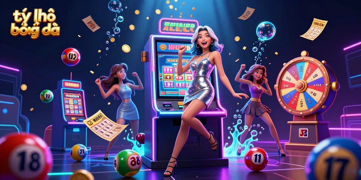 Engage with tỷ lệ bóng đá in this dynamic casino scene filled with festive betting elements.