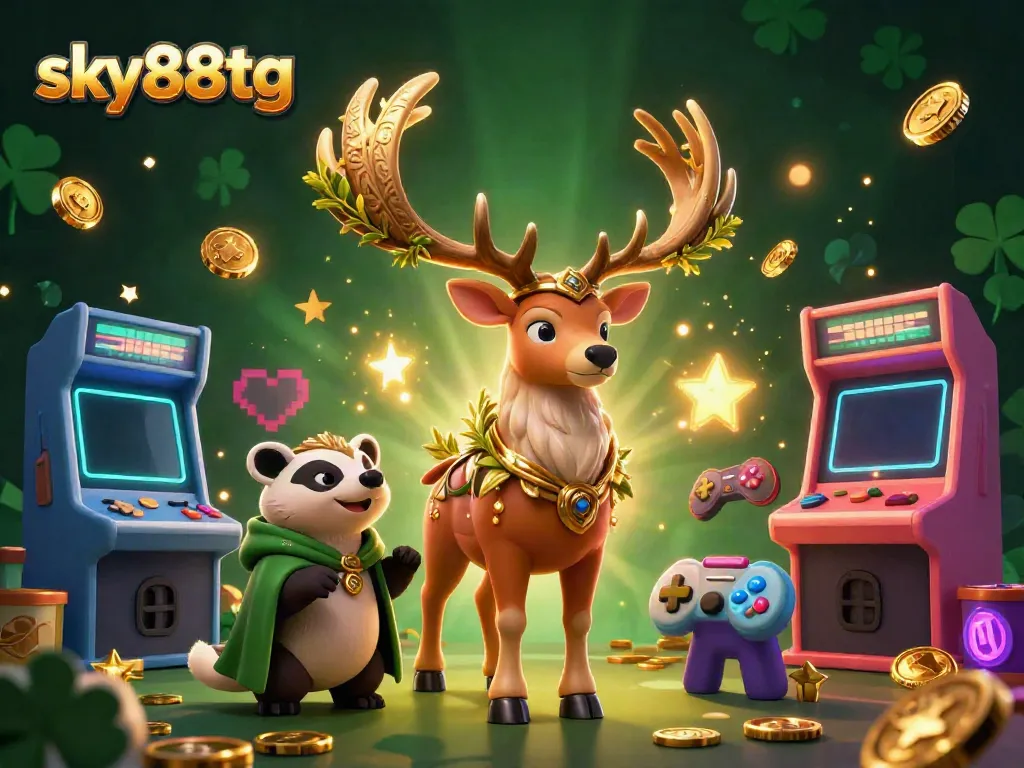 Engage with the exciting world of sky88tg featuring colorful game elements and enchanting characters.