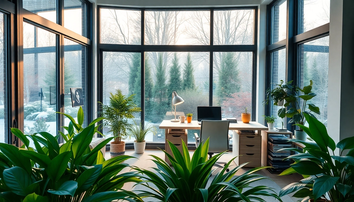 Vorteile und Gestaltungstipps für einen Wintergarten als Buero