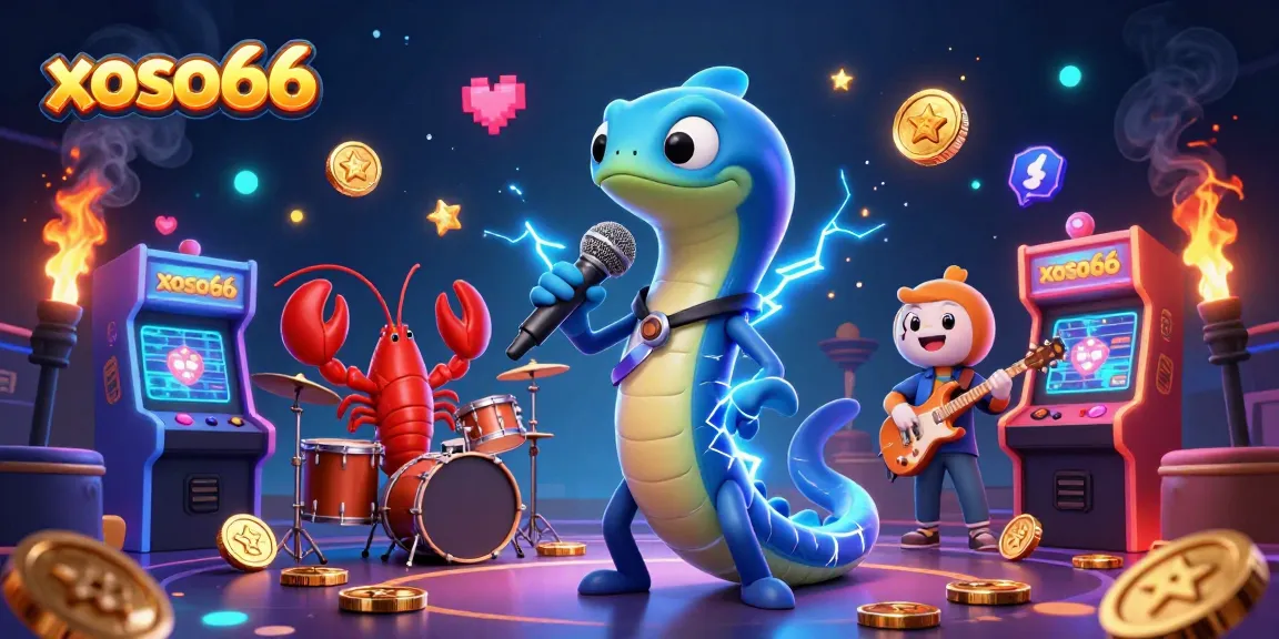 Experience thrilling underwater gaming at xoso66 with a vibrant casino scene featuring unique characters.