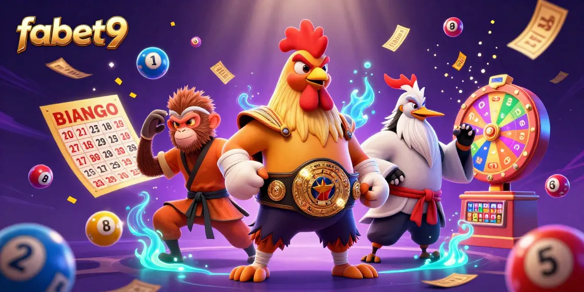 Win big with fabet9's vibrant gaming scene filled with exciting lottery and casino elements.