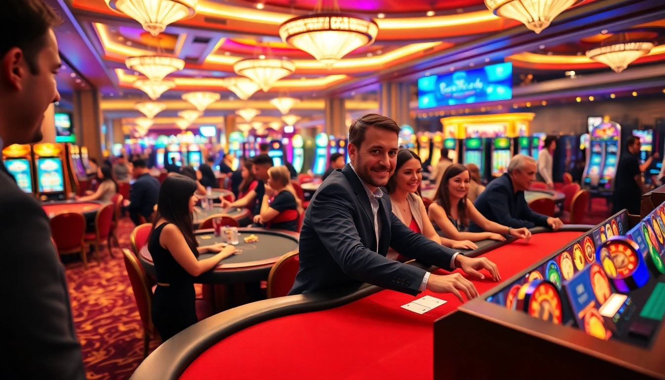 Jouez à des jeux passionnants dans un casino francais en ligne rempli d'énergie et d'excitation.