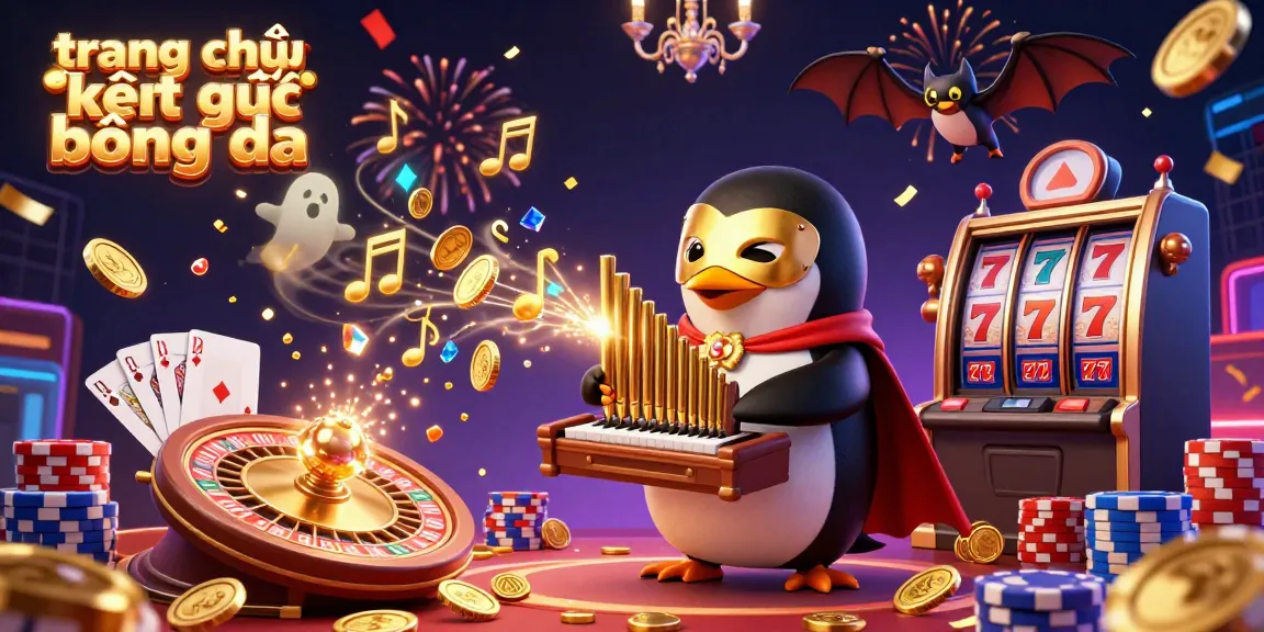Experience thrilling games like "trang chủ kết quả bóng đa" with lively characters and vibrant casino elements.