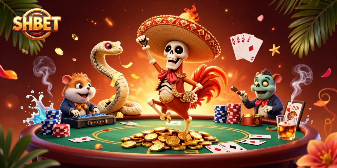 Engage in thrilling gambling experiences at SHBET's vibrant casino atmosphere.